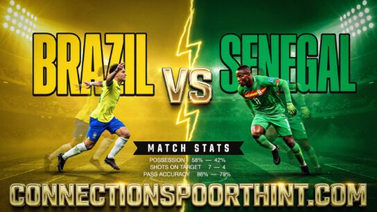 brazil national football team vs senegal national football team stats