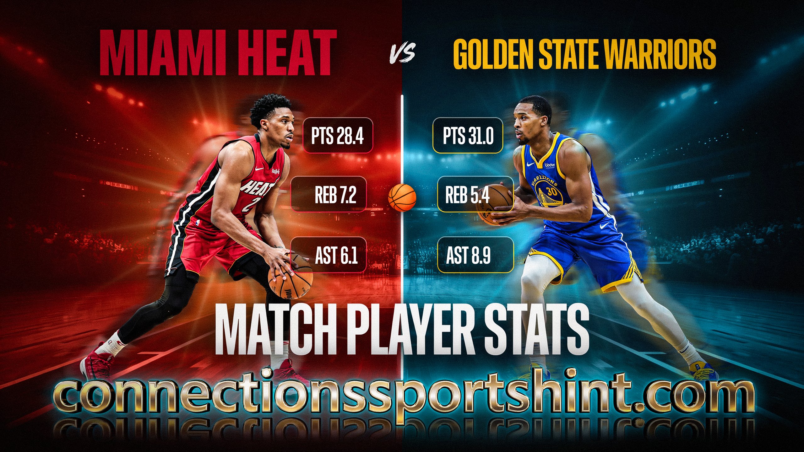Miami Heat vs Golden State Warriors Match Player Stats