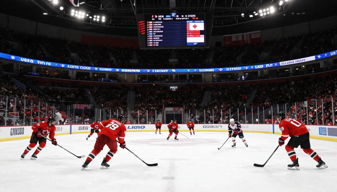 Canada vs USA Hockey Score