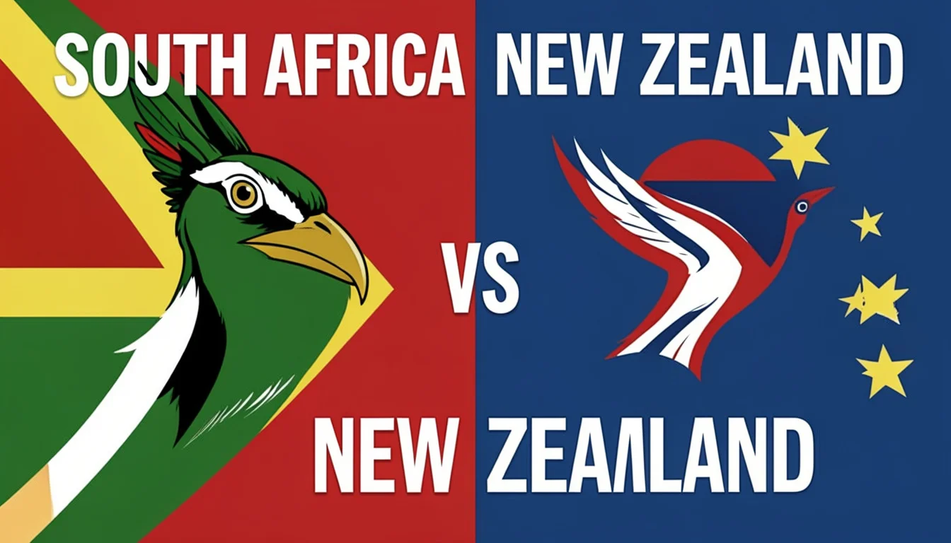 South Africa vs New Zealand