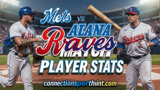 Mets vs Atlanta Braves Match Player Stats