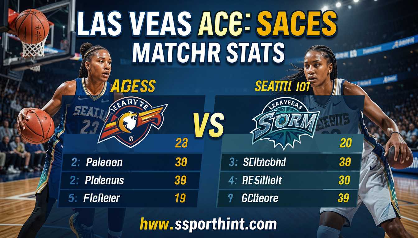 Las Vegas Aces vs Seattle Storm Match Player Stats