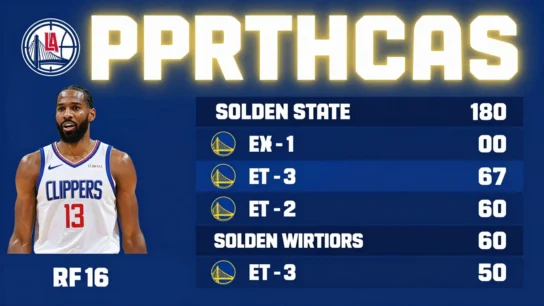 LA Clippers vs Golden State Warriors Match Player Stats