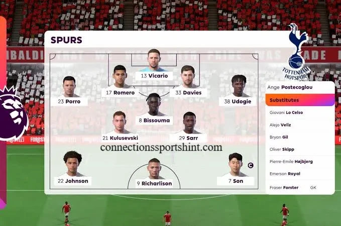 Nottingham Forest vs Tottenham Lineups: Bold Predictions Revealed in 2026