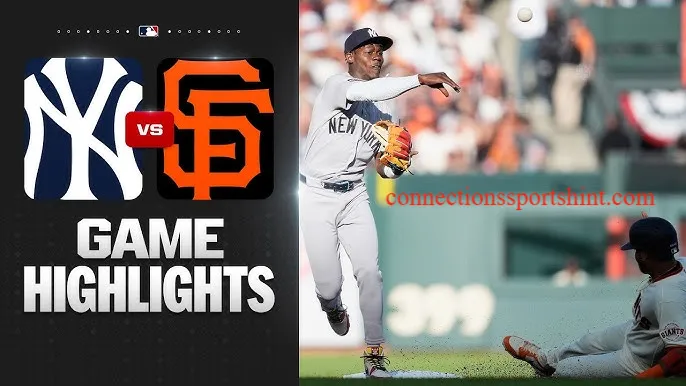 New York Yankees vs San Francisco Giants Match Player Stats