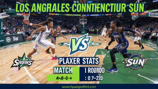 Los Angeles Sparks vs Connecticut Sun Match Player Stats
