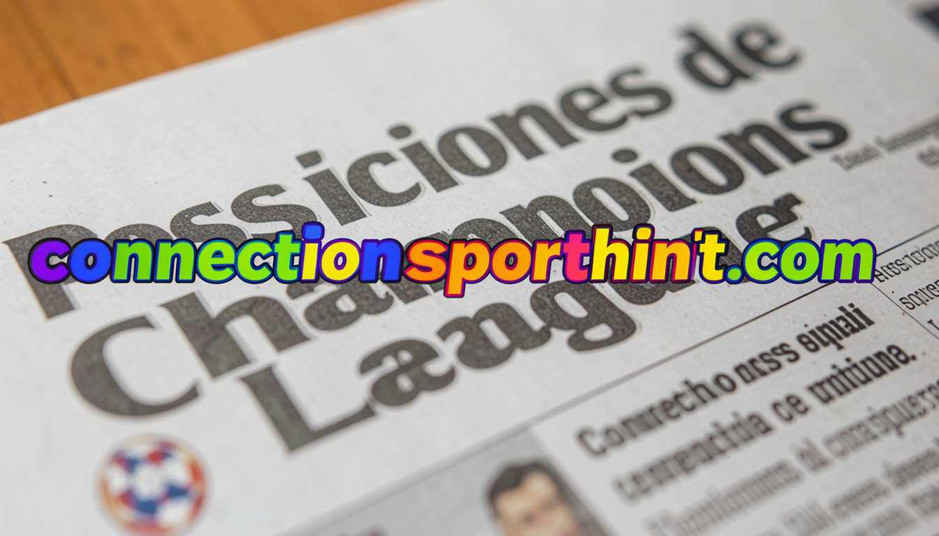 Posiciones de Champions League