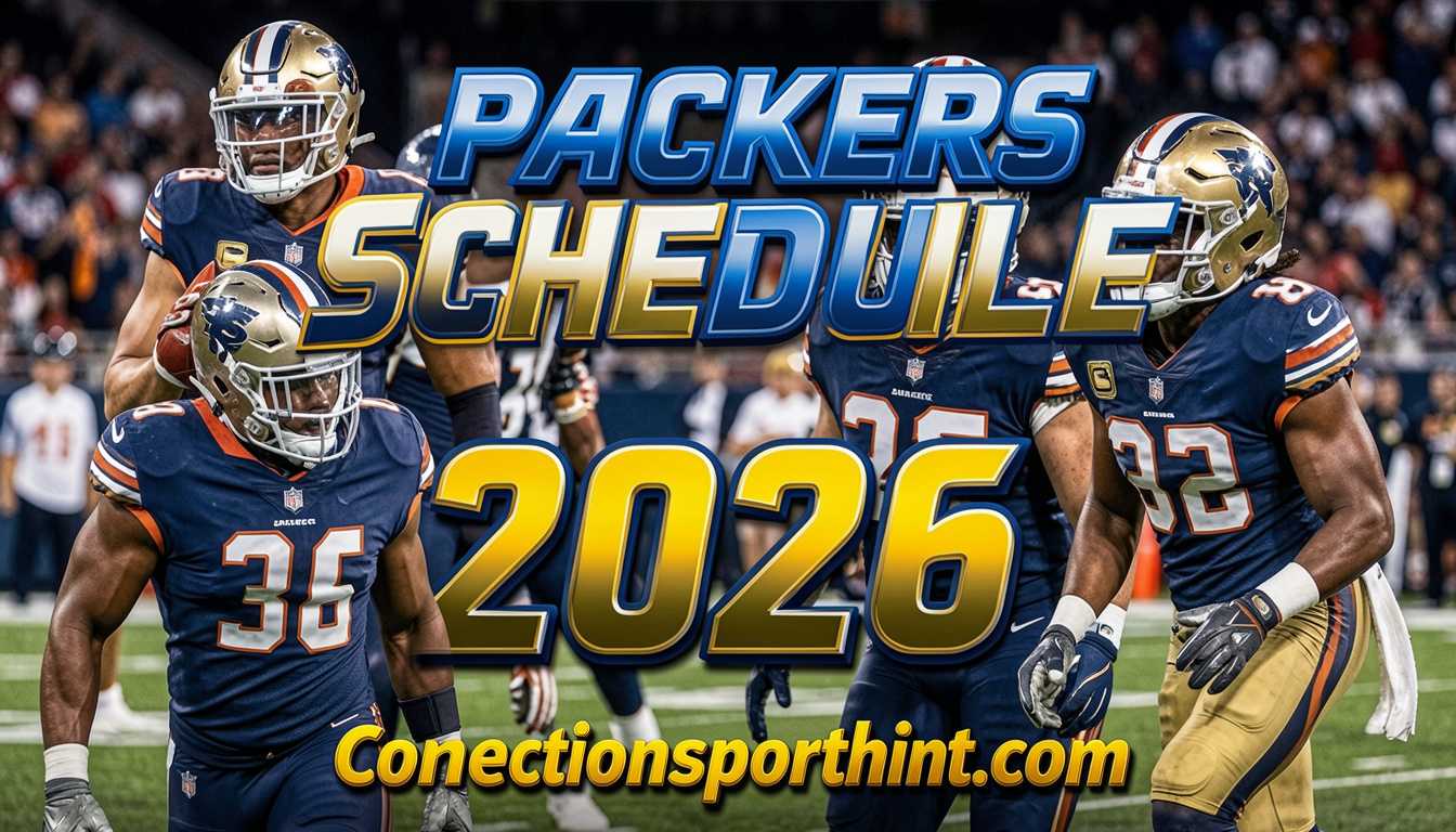 Packers Schedule 2026