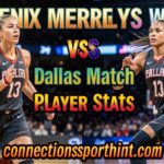 Phoenix Mercury vs Dallas Wings Match Player Stats Revealed in 2026
