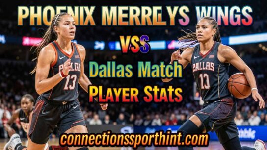 Phoenix Mercury vs Dallas Wings Match Player Stats