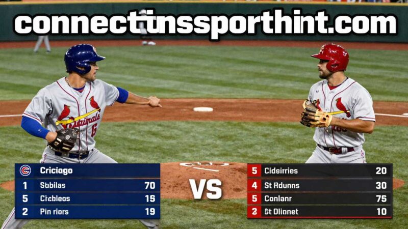 Chicago Cubs vs St. Louis Cardinals Match Player Stats: A Winning Guide in 2026