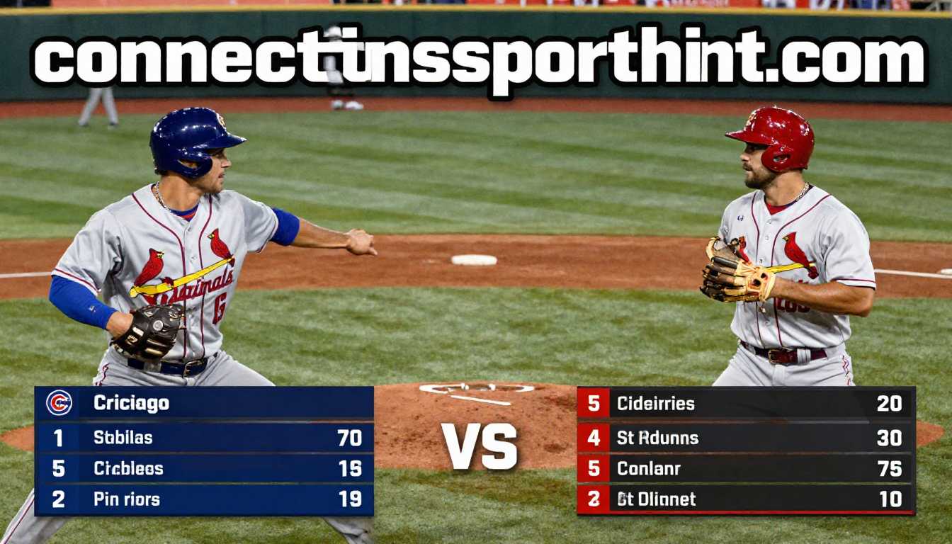 Chicago Cubs vs St. Louis Cardinals Match Player Stats