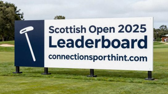 Scottish Open 2025 Leaderboard