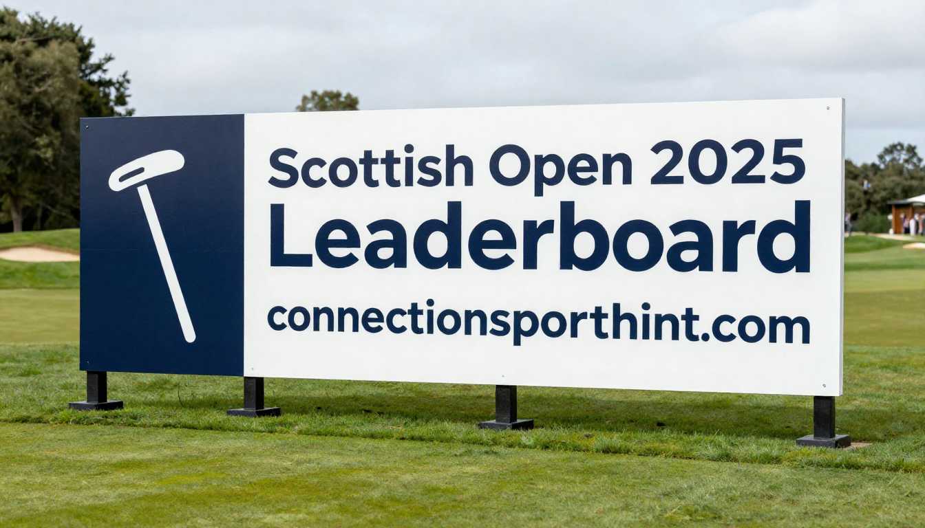 Scottish Open 2025 Leaderboard