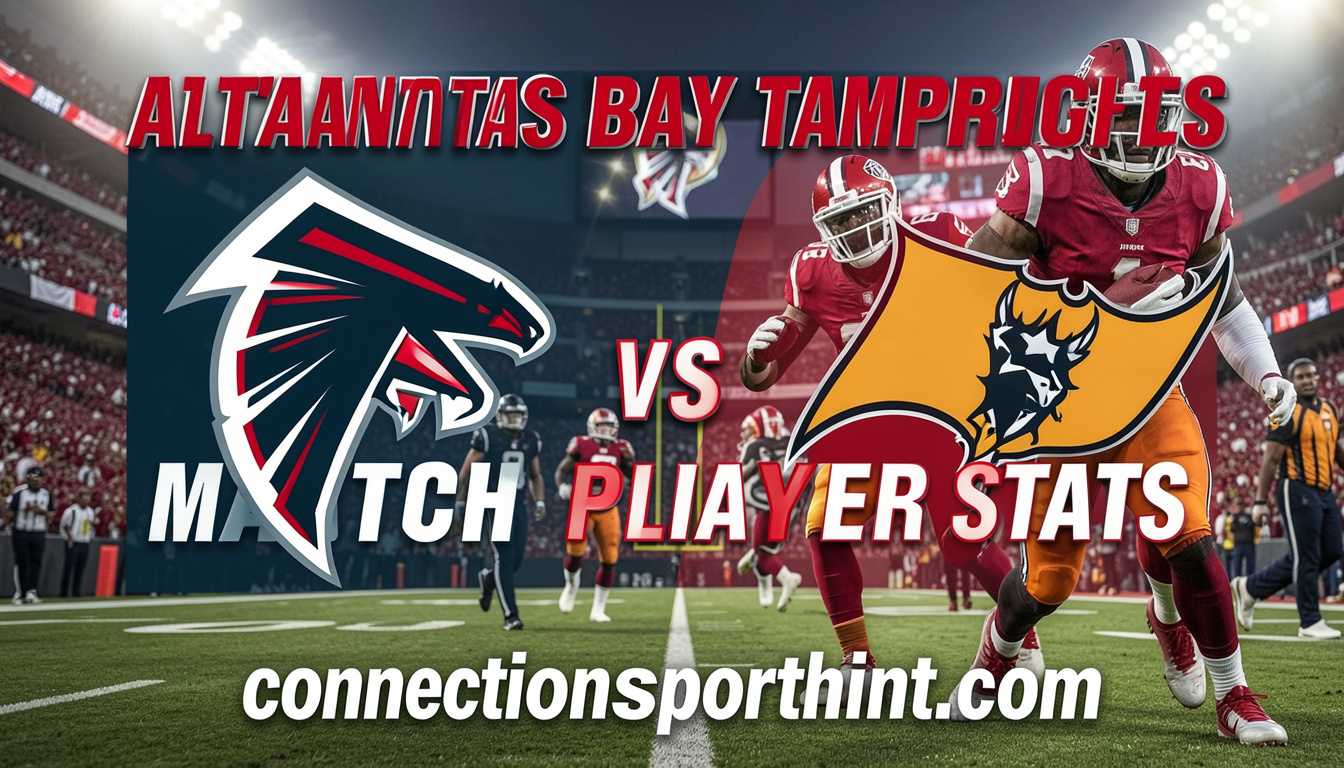 Atlanta Falcons vs Tampa Bay Buccaneers Match Player Stats