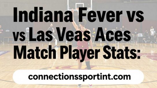 Indiana Fever vs Las Vegas Aces Match Player Stats