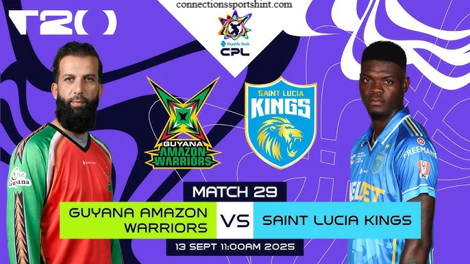St Lucia Kings vs Guyana Amazon Warriors Timeline: Epic Rivalry Revealed