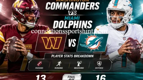 Orleans Saints vs Washington Commanders Match Player Stats