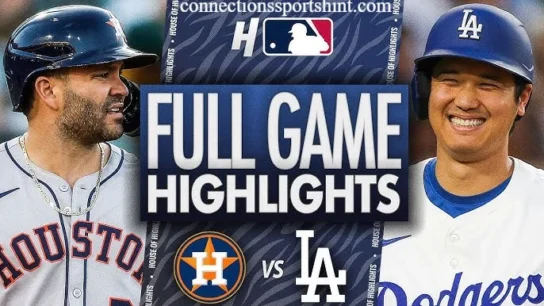 Dodgers vs Astros