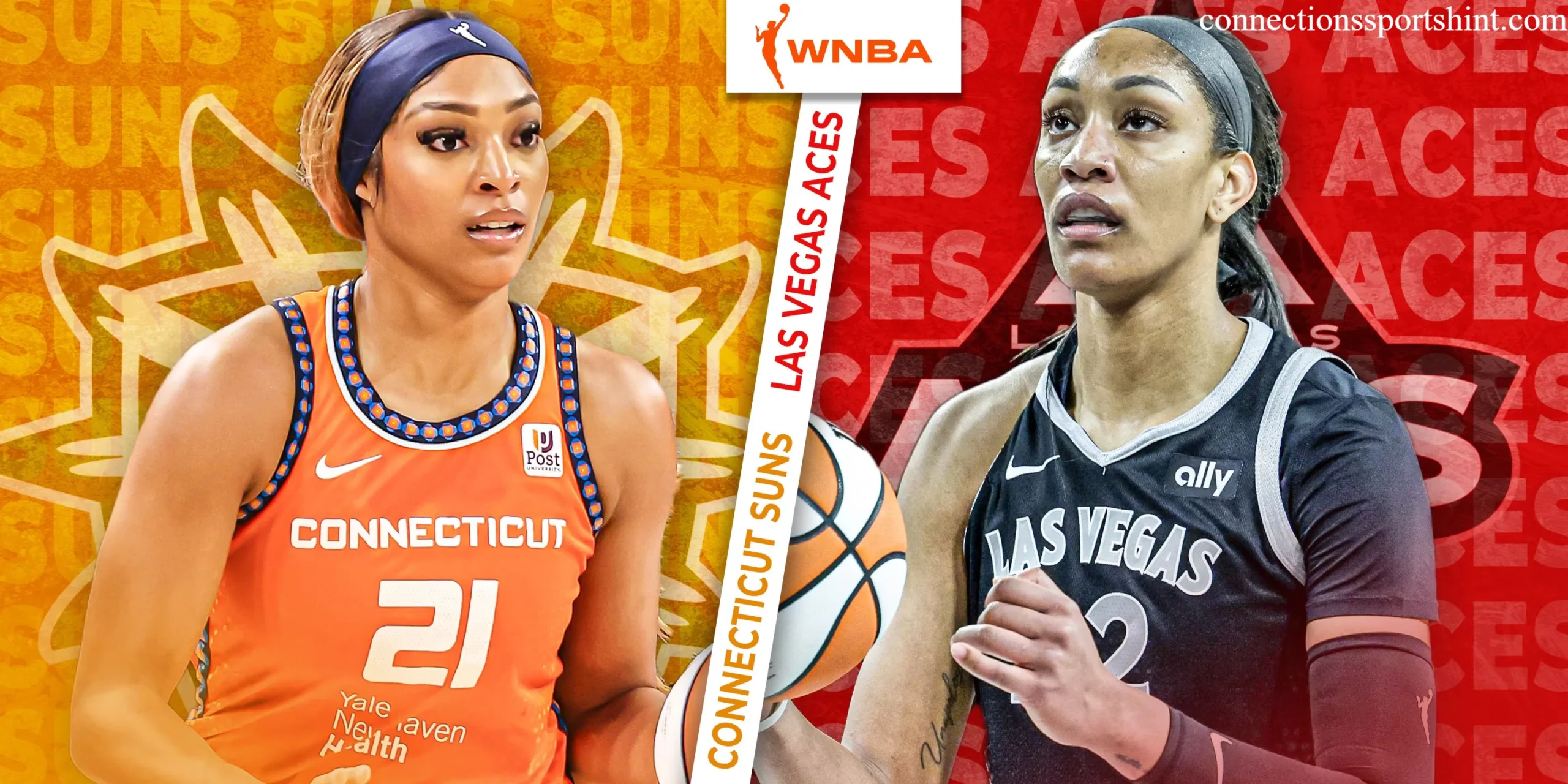Connecticut Sun vs Las Vegas Aces Match Player Stats