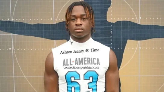 Ashton Jeanty 40 Time