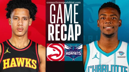 Atlanta Hawks vs Charlotte Hornets Match Player Stats