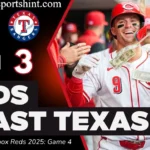 Cincinnati Reds vs Texas Rangers Match Player Stats: Box Score & Results