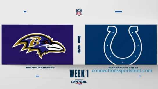 Baltimore Ravens vs Indianapolis Colts Match Player Stats