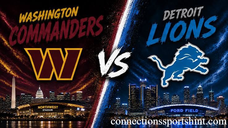 Washington Commanders vs Detroit Lions Match Player Stats