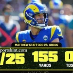 Philadelphia Eagles vs 49ers Match Player Stats: Final Score and Game Overview