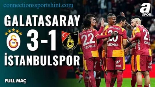 Galatasaray vs Istanbulspor